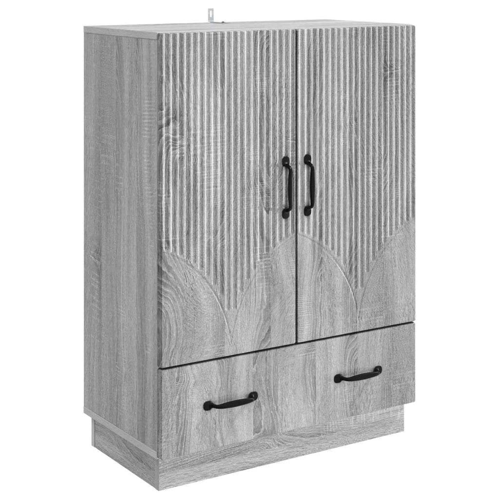 Credenza Grigio Sonoma 66 x 34,5 x 92 cm Legno ingegnerizzato 895361