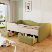 Polsterbett multifunzione velluto 90x190 cm