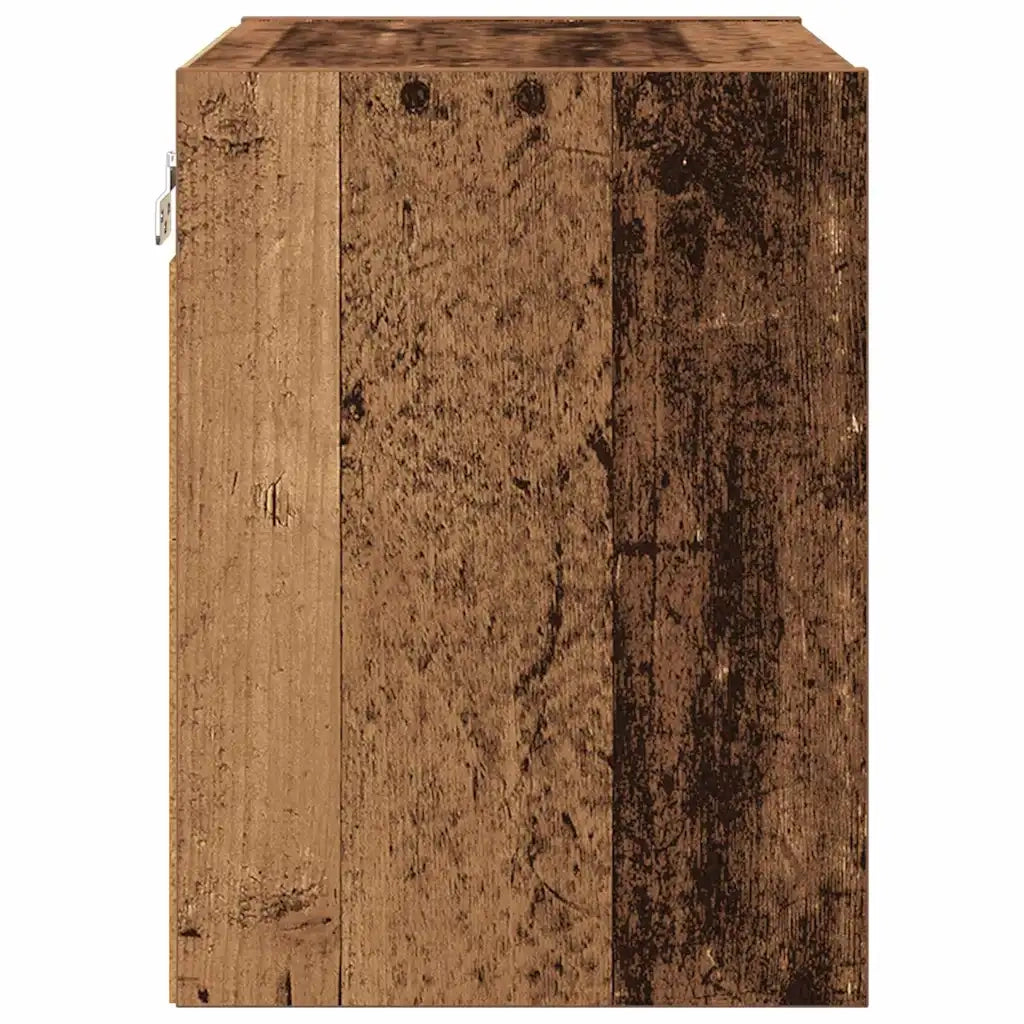 Armadio pensile Legno vecchio 40 x 29,5 x 40 cm
