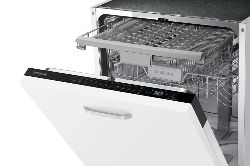 Samsung DW60M6070IB Lavastoviglie da Incasso a Scomparsa Totale 14 Coperti Classe energetica E (A++) 7 Programmi Display LED Cestello Flessibile 60 cm