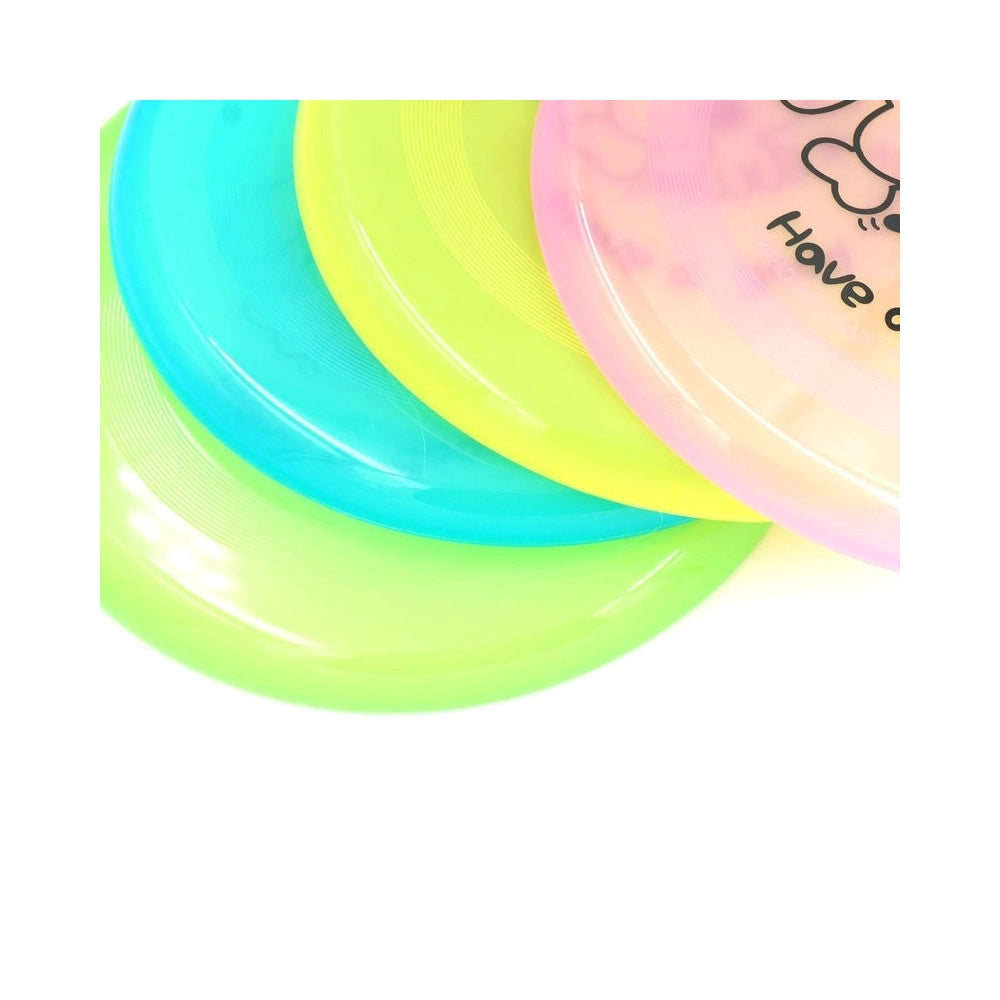 Trade Shop - Frisbee Frisbi Gioco Per Cani Gioco Cani Per Spiaggia Campagna Colorato 20 Cm -