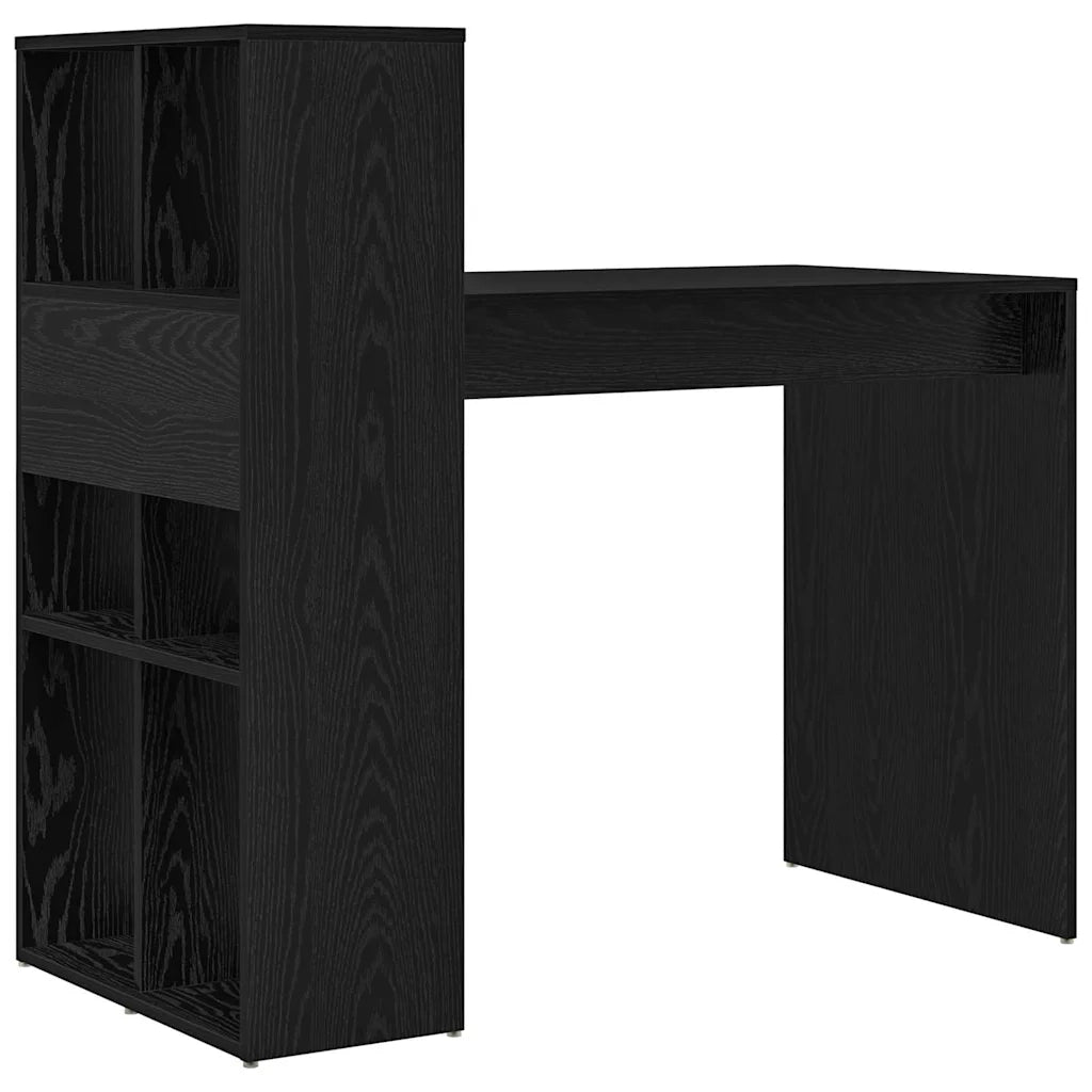 Scrivania Rovere Nero 108 x 55 x 103.5 cm Legno multistrato 869459