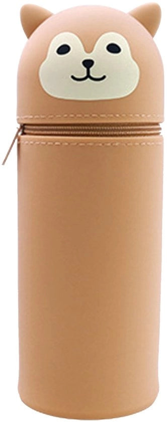 Etui per scuola, etui in piedi, etui per ragazze, etui, etui per ragazzi, cassetta per materiali di scrittura per bambini, etui con grande capacità, etui, contenitore per pennarelli animali