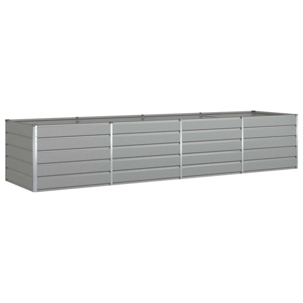 Fioriera Grigio chiaro 195 x 100 x 45 cm Acciaio zincato