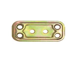 PIASTRA DI GIUNZIONE DRITTA LARGHEZZA MM.30 ART.748- - mm. 60x30 - spessore mm.2,2 - 100 pezzi ALDEGHI