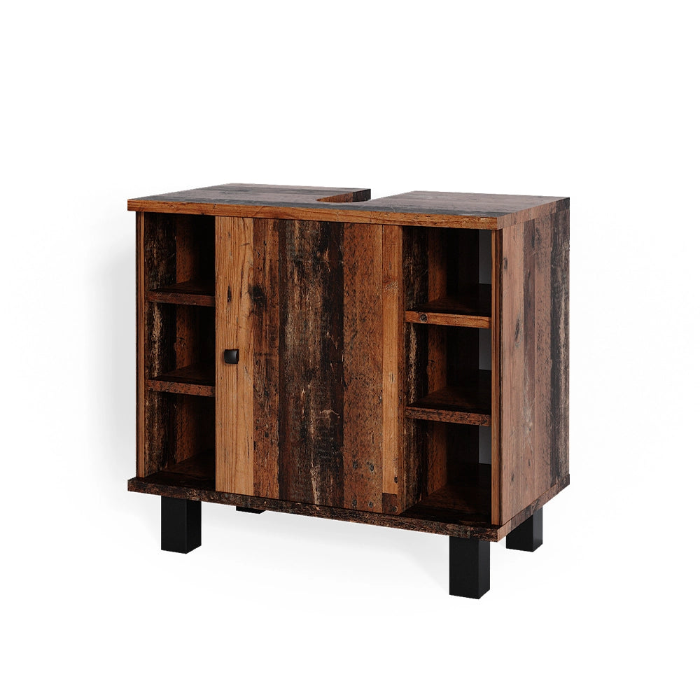 Mobile sottolavabo per bagno Fynn Legno antico 60 x 54 cm Vicco