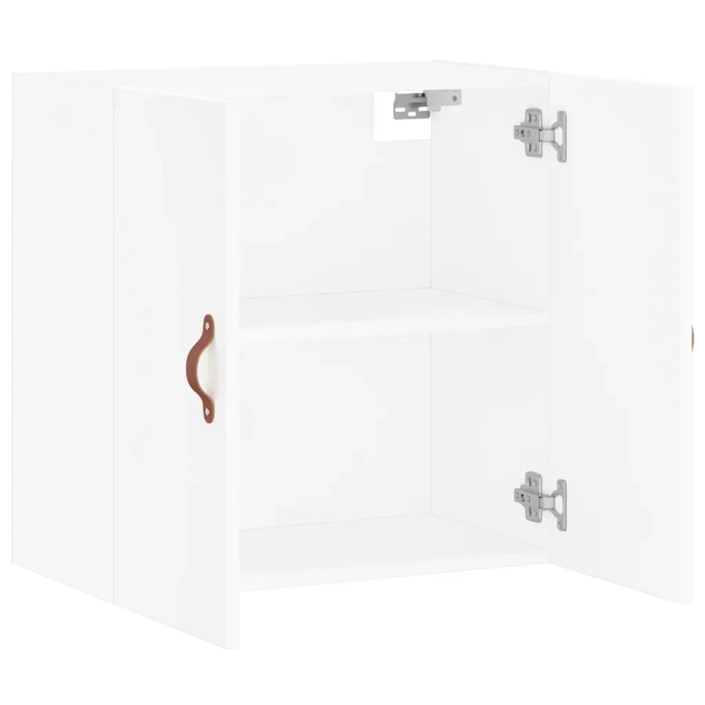Armadietto a Muro | Mobile a Parete Bianco 60x31x60 cm in Legno Multistrato