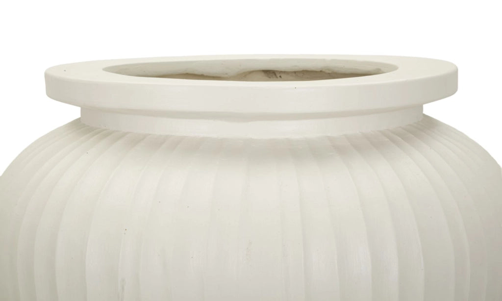 Vaso Chil Ø48x38 cm in Mgo Crema