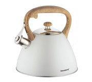 Klausberg KB-7264 Bollitore a fischio in acciaio inossidabile da 3 litri per tutti i fornelli