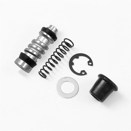 Kit di riparazione alta qualità - pompa di ricambio per scooter - unico elemento pompa - motorino - alluminio/rubbero - 1x manovella/2x guaina/1x biella - kit di riparazione