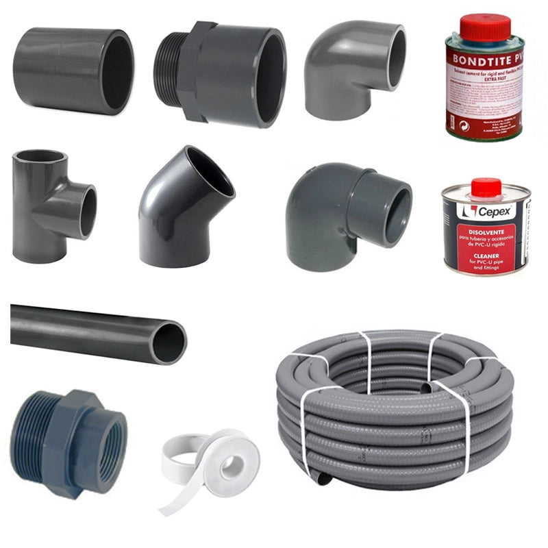 Kit Raccordi E Tubazioni 4 - Collegamento Impianto Piscina