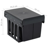 Cestino Estraibile per Mobile Cucina Chiusura Ammortizzata 36L 51179