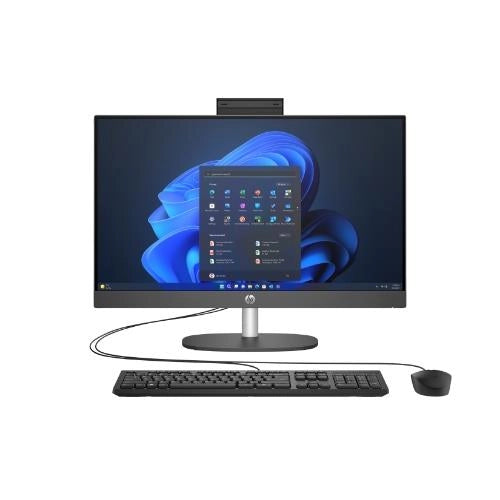 All in one hp proone 240 g10 d5bd3at bianco 23.8 i5-1334u 8gb ssd512gb wifi tastiera mouse w11**garanzia 2 anni on site nbd**