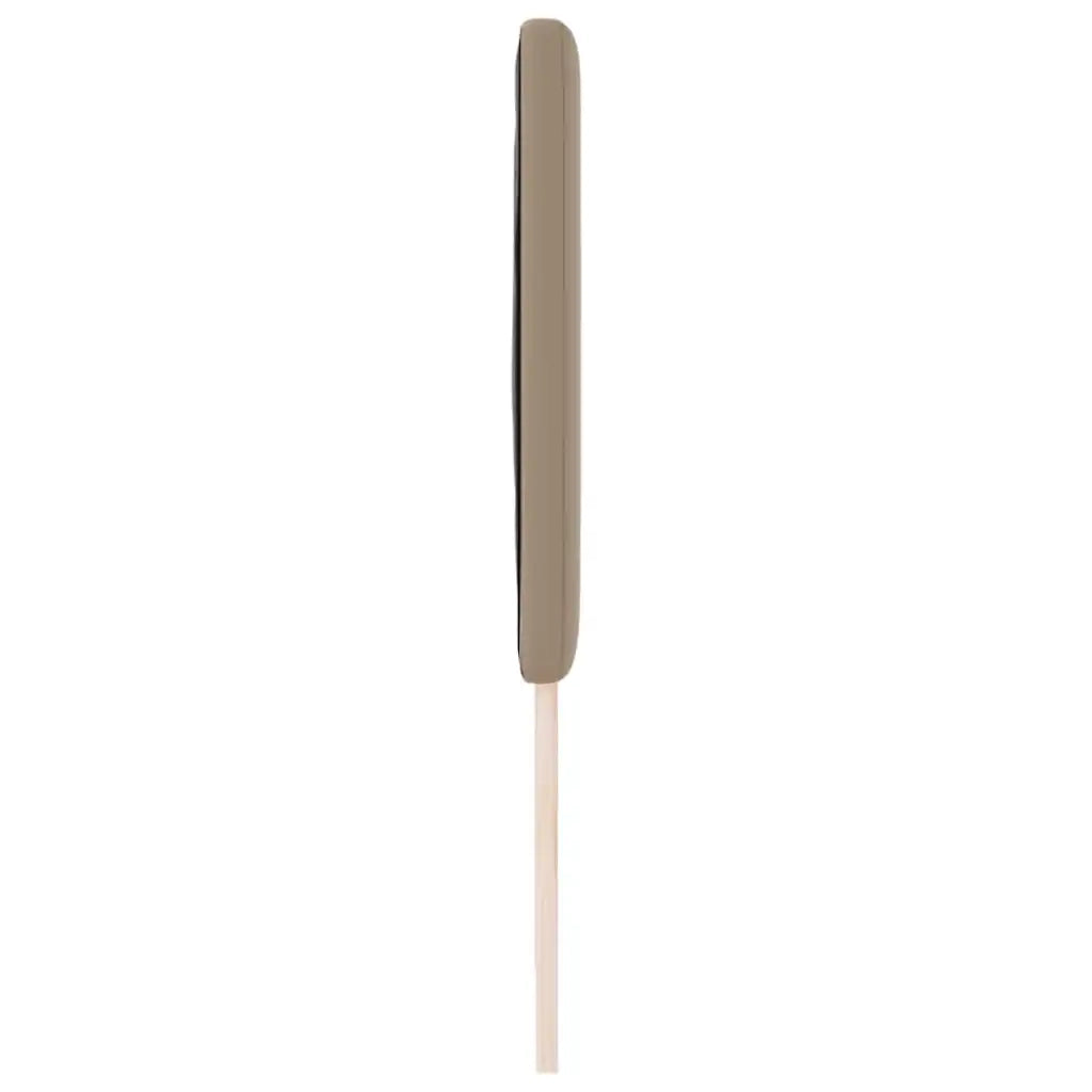 vidaXL Testiera Montaggio a parete con testiera Cappuccino 90 cm PVC