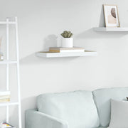 Scaffale a Parete Rovere e Bianco 60x23,5x3,8 cm in MDF cod mxl 33178