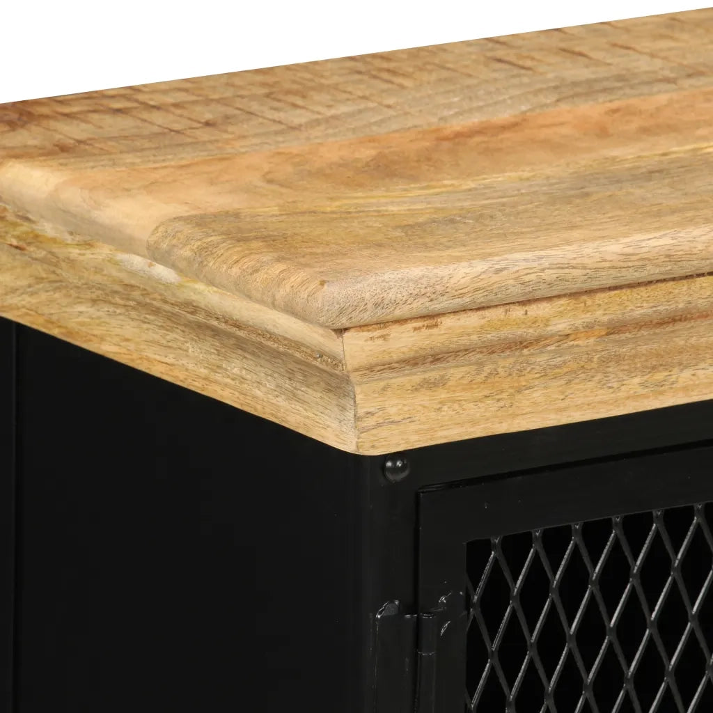 Credenza 60x30x75 cm in Legno Massello di Mango cod mxl 18896