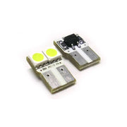 Lampada Led T10 W5W 2 Smd 5050 No Polarita Luci Targa Portiere Auto 12V Bianco