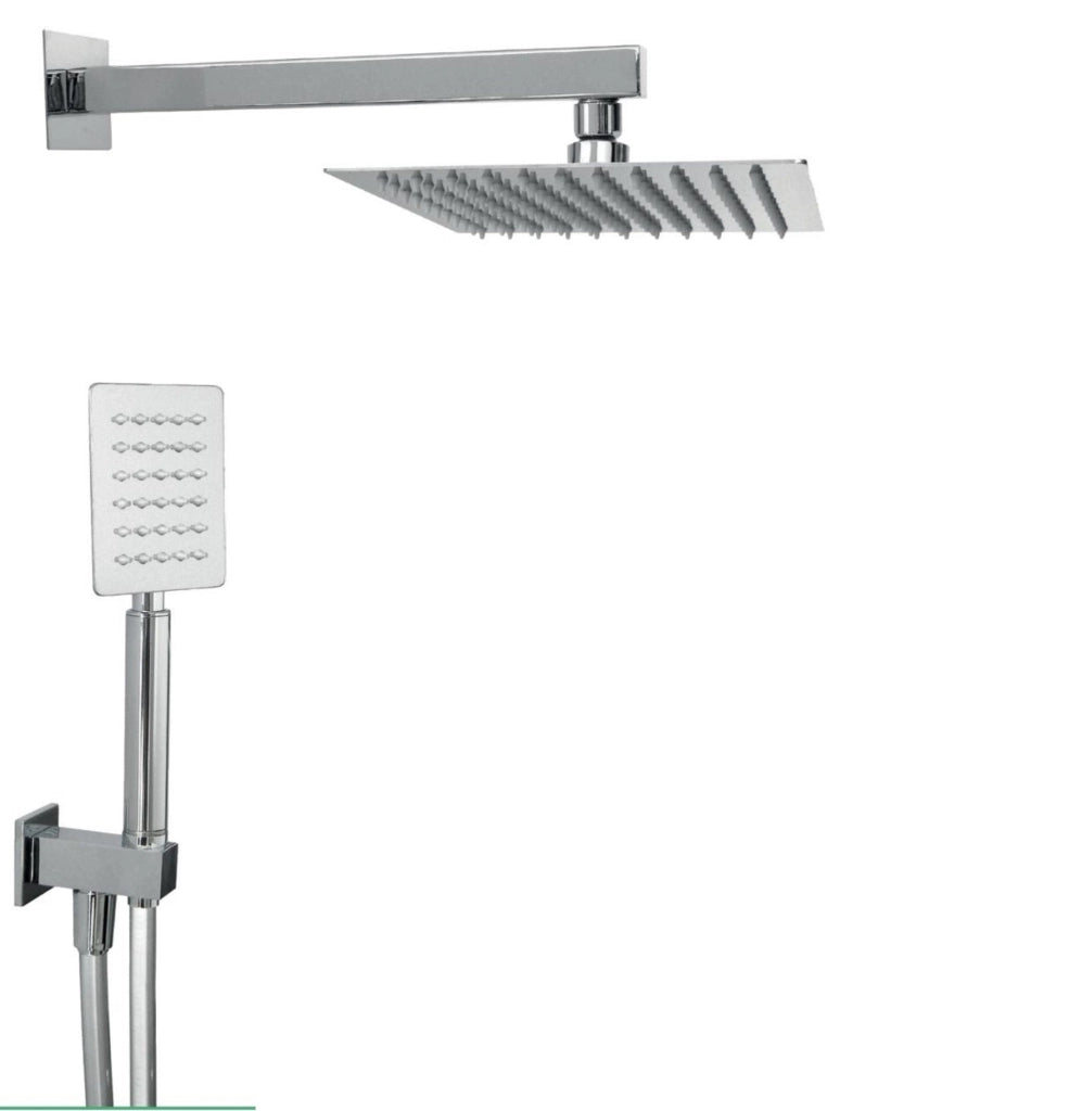 Set doccia completo moderno quadrato