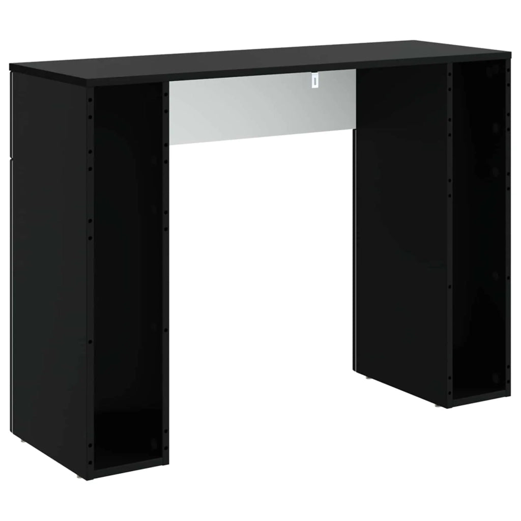 Tavolino da salotto Nero 102 x 35 x 75 cm Legno ingegnerizzato