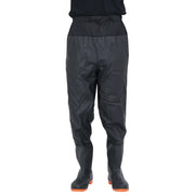 Wader da Pesca alla Vita con Stivali Nero Taglia 43 4017022