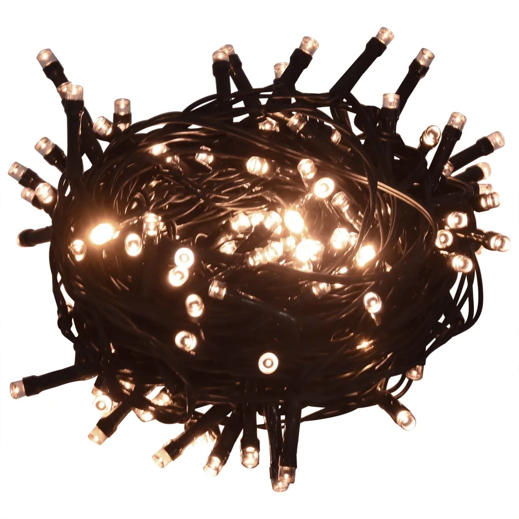 Albero di Natale Artificiale con 150 LED e Neve Fioccata 150 cm 3315764