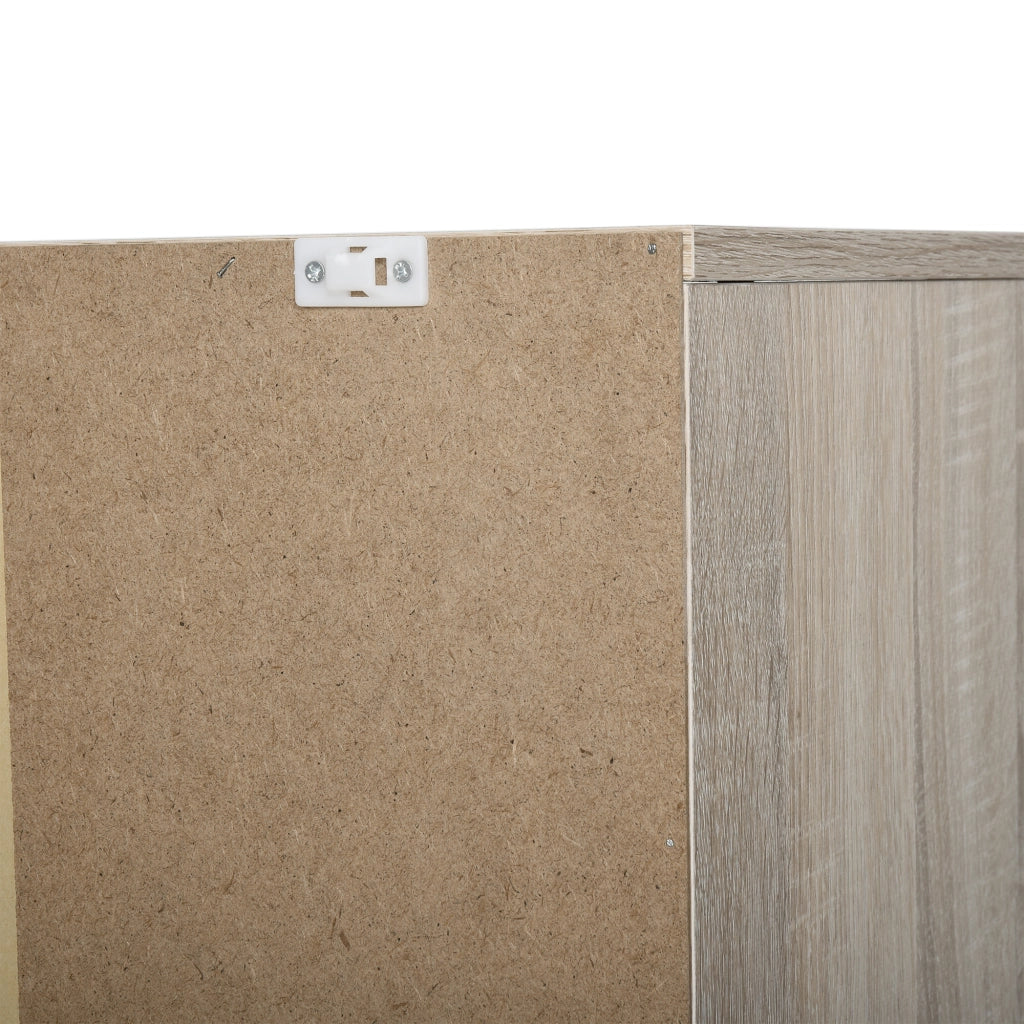 Armadio per scarpe 2 in 1 con appendiabiti ¨C zephmum ¨C 79x26x120 cm in legno