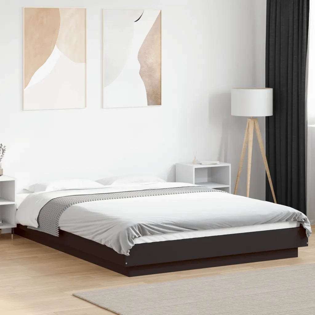 Giroletto Nero 120x190 cm in Legno Multistrato 3281232