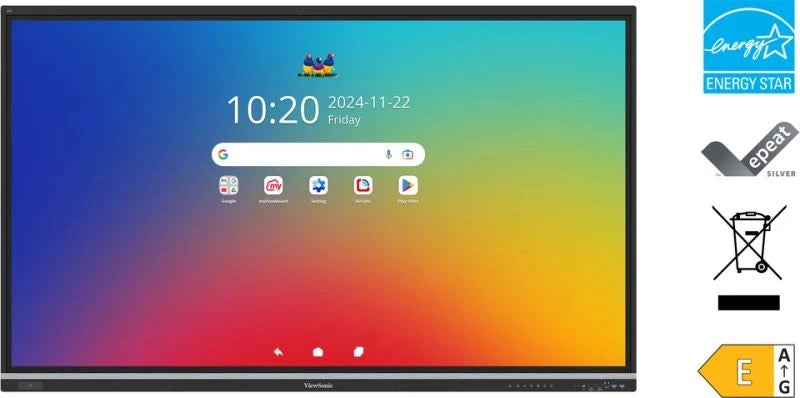 Mon 75 touch 50tocchi 16gb 128gb usbc hdmi usb mm cast andr14 edla - IFP7551