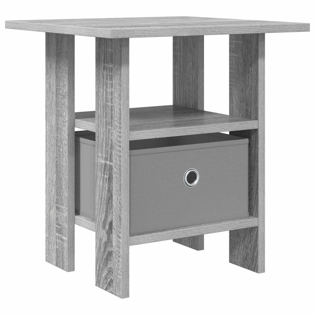 Comodino Grigio Sonoma 41 x 40 x 45 cm Legno multistrato 8000430