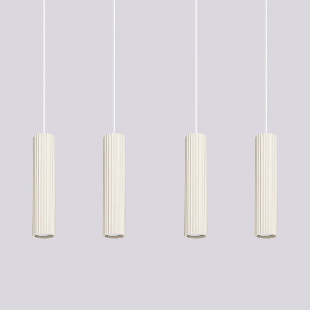 Lampada a sospensione KARBON 4L beige