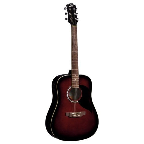 Chitarra acustica eko 06216520 ranger 6 eq red sunburst