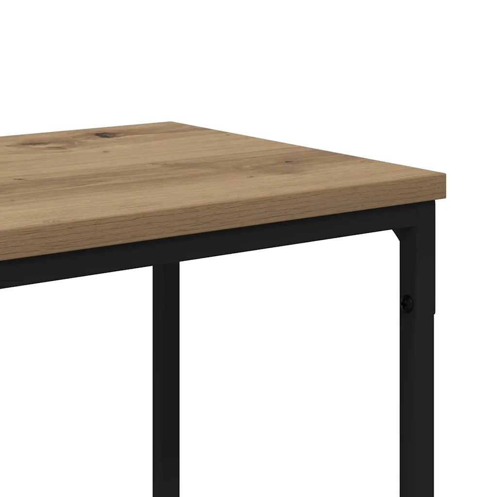 Tavolo consolle Rovere artigianale 180 x 30 x 75 cm