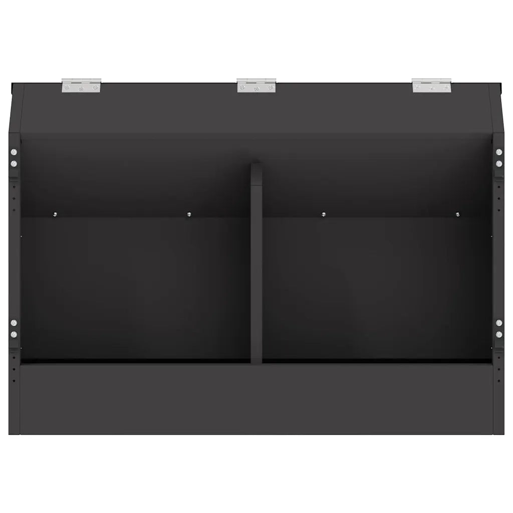 Mangiatore per conigli Nero 64.5 x 25.5 x 45.5 cm CFW4643812