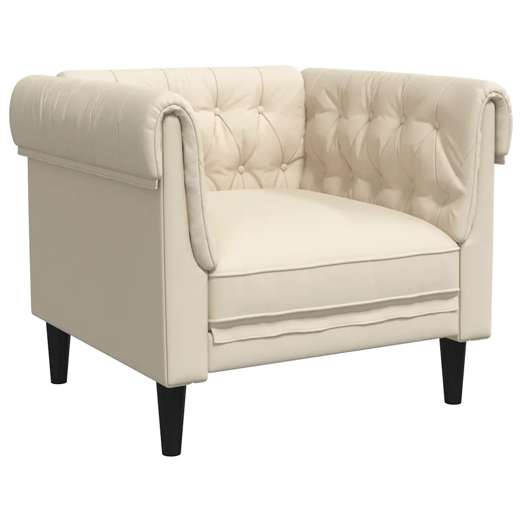 Divano Sedia-Poltrona Chesterfield in Lino