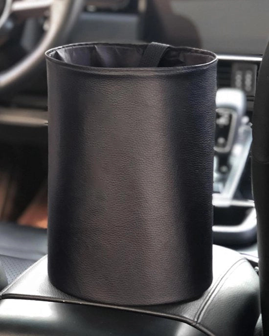 Auto-afvalbak opvouwbaar, doppio strato, impermeabile, contenitore per rifiuti per auto, contenitore per oggetti per interno, nero