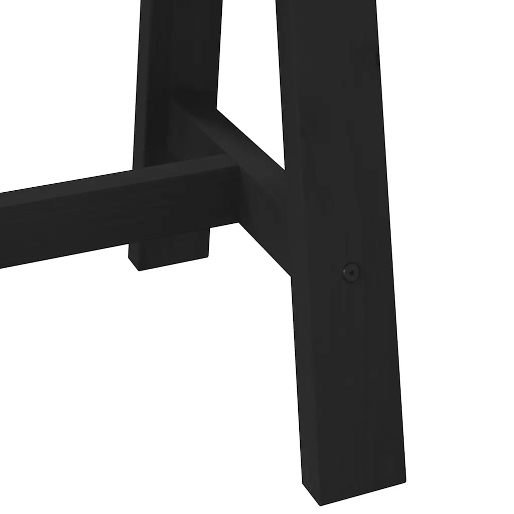 Scrivania NOAIN Gambe a Forma di A 120x50x75 cm Legno Massello 4100039