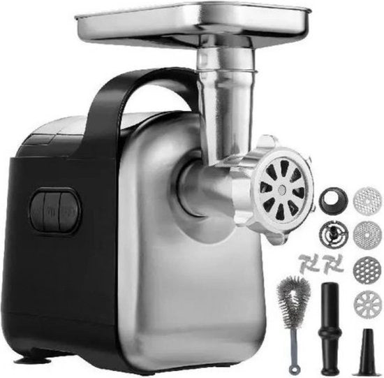 Mangia carne compatta - professionale - nero - acciaio inox - macinatore di carne tritata
