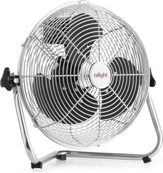 Ventilatore di pavimento 30cm - Acciaio inox.