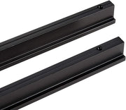 Due Pezzi Maniglia Cucina in Alluminio Nero Maniglia di Cucina Asta Maniglia Totale Lunghezza 600mm Maniglie di Cucina Maniglie di Cassetto Maniglie di Carrello Maniglie di Lato