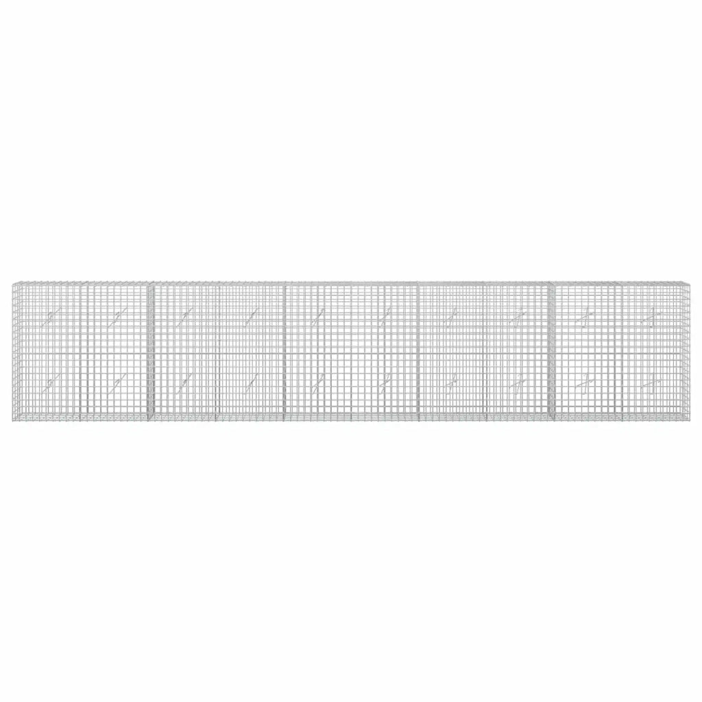 Gabion con Filo da 3,5 mm e Maglia da 5x5 cm 500x20x100 cm 3462148