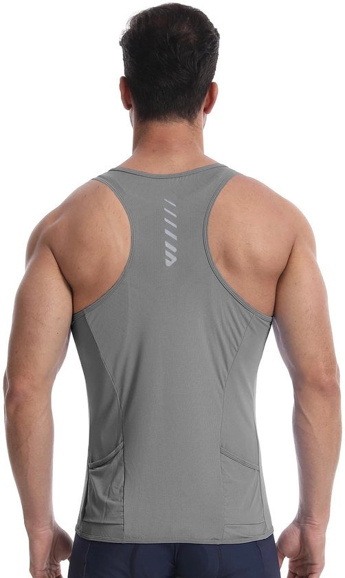 Maglietta da Ciclismo con Spalla a Vento - Leggera - Respirante - Rapida Assorbimento - Coda - Maglia da Ciclismo Sportiva con Cintura a Vento
