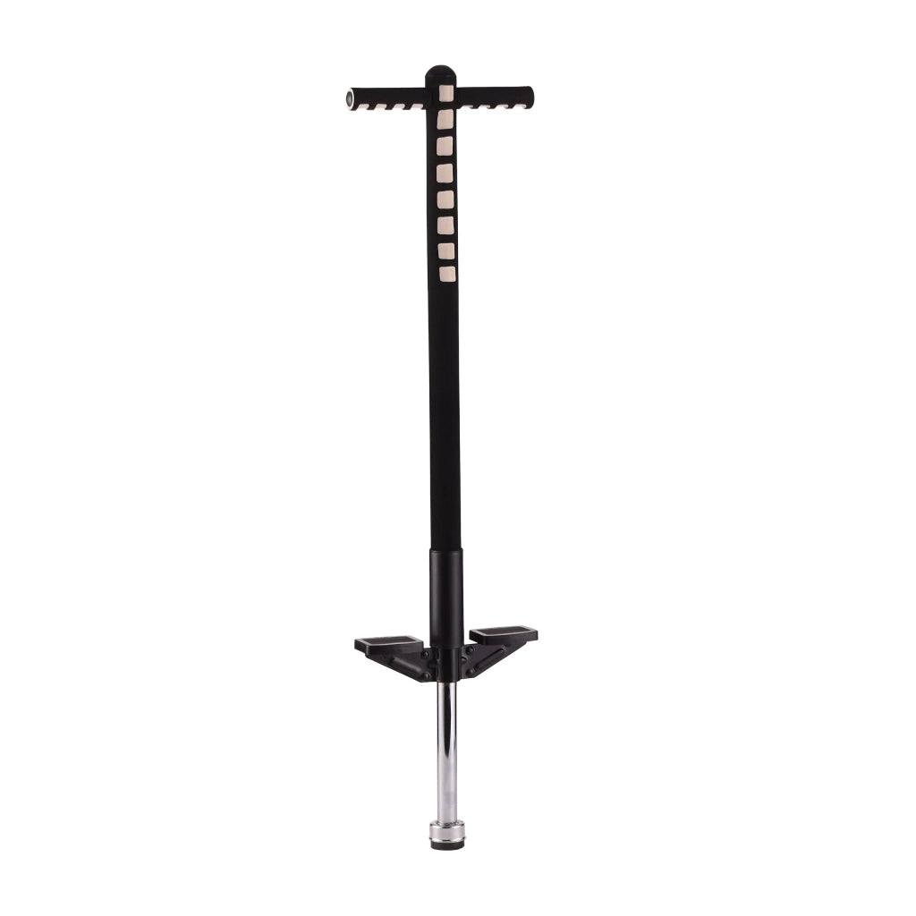Bastone saltarello ludico da esterno 94,5 x 23,5 x 6 cm con sicurezza e comfort in acciaio inossidabile nero 13_0017375