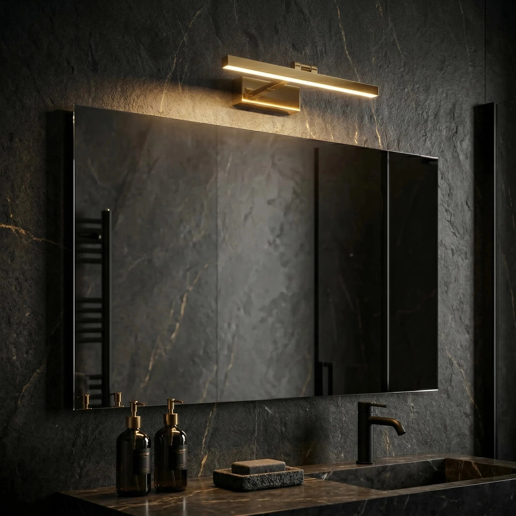 Applique Da Bagno Led APP1860-1W 40cm Gold