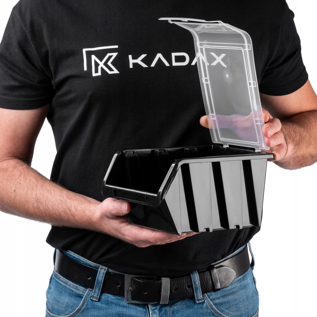 Vassoio organizer in plastica KADAX per officina, dimensioni 230x160x120 mm