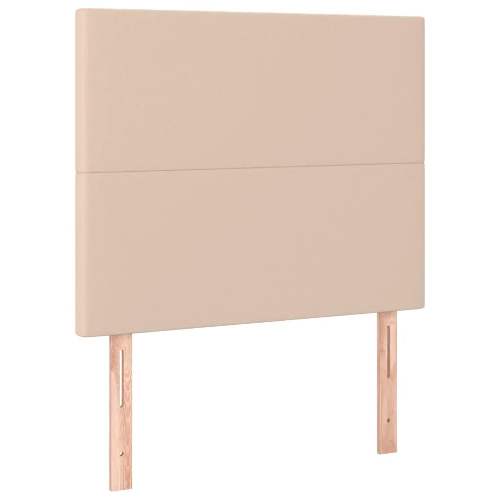 Giroletto a Molle con Materasso Cappuccino 100x200cm Similpelle
