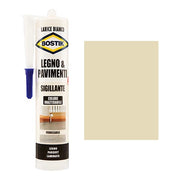 SILICONE ACRILICO LEGNO PAVIMENTI BOSTIK - LARICE BIANCO ML 300- 3 pezzi