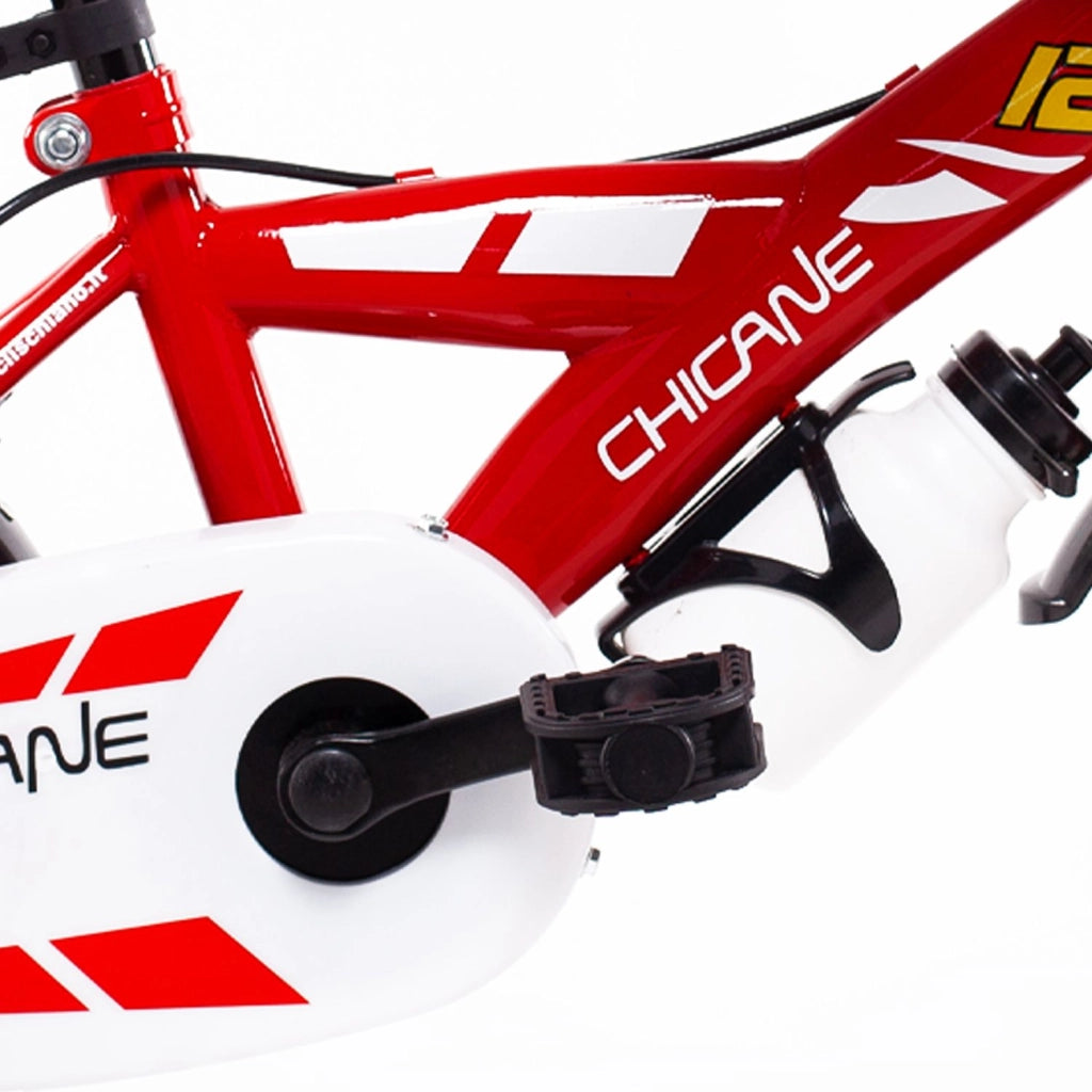 SCH CHICANE 12" bicicletta per bambini, bici bambino, adatta a bambini tra i 3 e i 5 anni, per altezza tra 85 e 105 cm,