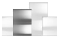 Tagliere Spianatoia per Alimenti 80x55 cm in Acciaio Inox Alimentare Lisa Luxury Plan