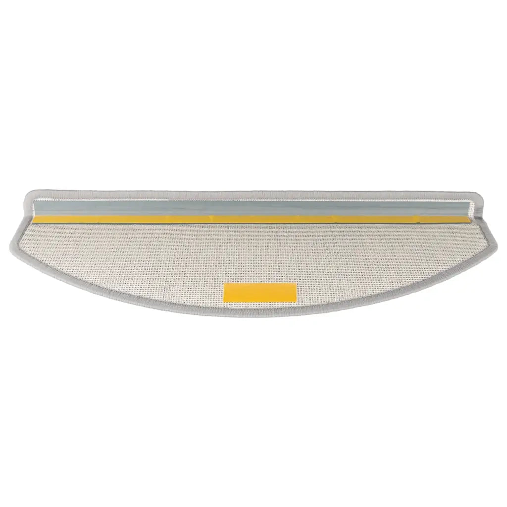 Tappetini per scale 30 pz 65x24x4 cm Grigio chiaro Semicircolari Grandi 3365752