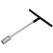 Trade Shop - Chiave Con Impugnatura A T 11mm Con Bussola Esagonale Profonda Manico Soft Grip -